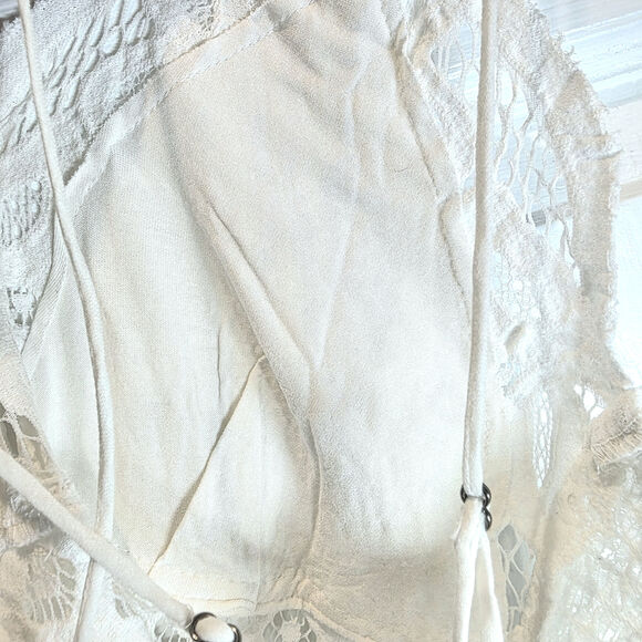 FP Intimately Free People Adella Mini Slip Dress Sz Large Pink Plaid  Ruffle $98 - Picture 13 of 16